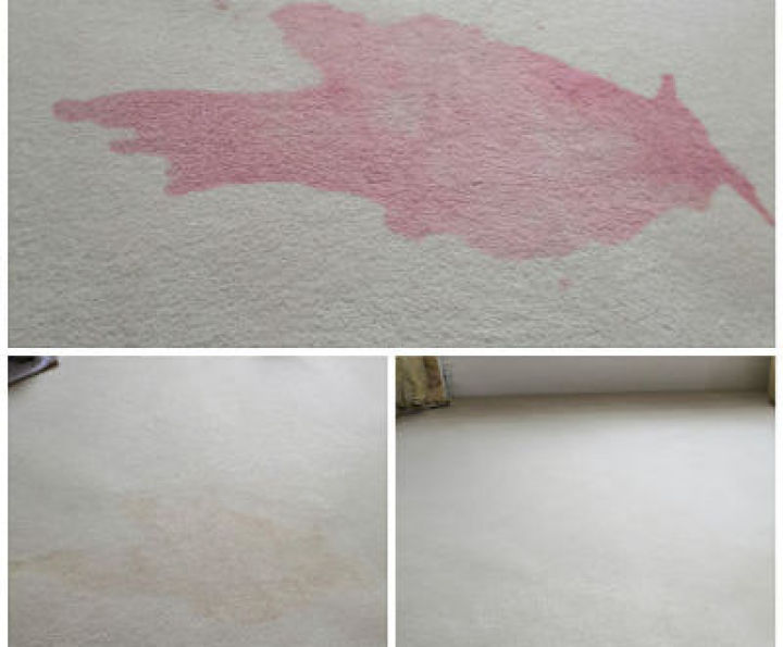 Stain removal, carpet cleaning